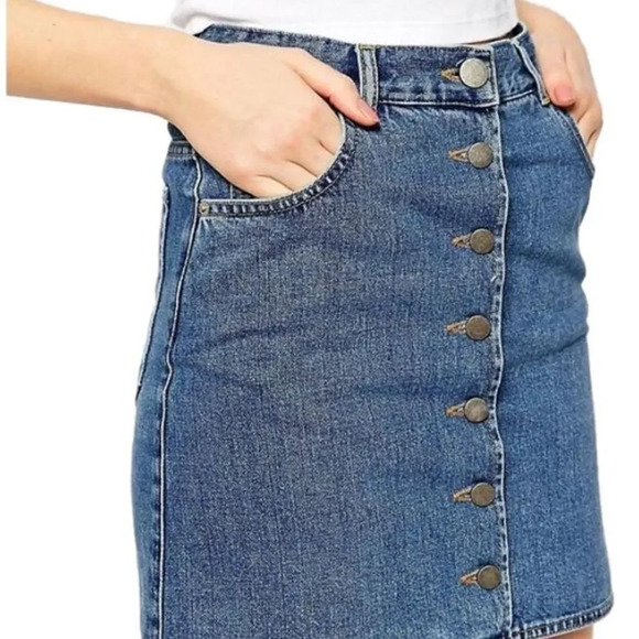 Asos denim skirt - Picture 3 of 8